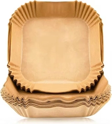 Papirindsatser til airfryer 16 cm, 50 stk.