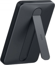Magnetisk powerbank ESR Qi2 MagSlim 5000 mAh med stander, sort