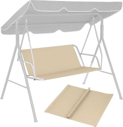 Hyndefyld til havestativ 127x100 cm Beige MultiGarden