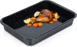 Emaljeret rektangulær bradepande 3 l, 35,5 × 24 × 5 cm