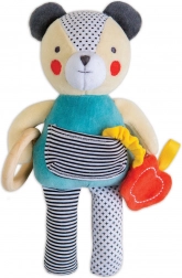 Petit Collage bamse med bidering af økologisk bomuld