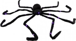 Stor plyspider med lys 125 cm