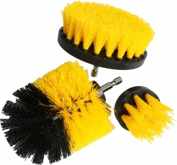 Sæt med tre børster til boremaskine