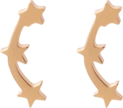 Øreringe stjerner - guld