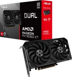 asus dual radeon rx 9060 xt 16 gb gddr6 grafikkort