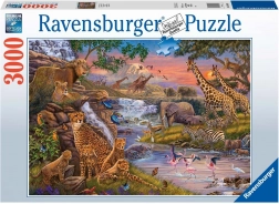 Ravensburger puslespil Animal Kingdom 3000 brikker