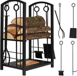 Brændestativ med pejsesæt