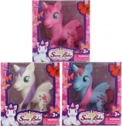 Enhjørning med vinger gummifigur