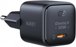 Aukey Omnia II Mini USB‑C oplader 30 W med Power Delivery