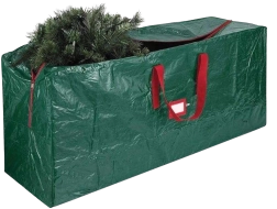 Grøn taske til opbevaring af juletræ 122 × 38 × 50 cm