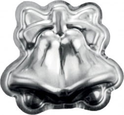 Sæt udstikkere til småkager klokker, stål, 10 stk.