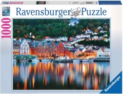 Puslespil Ravensburger Bergen Norge 1000 brikker