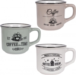 Keramiske krus 160 ml, sæt med 3 stk.