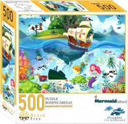 Puzzle Brain Tree Havfrue 500 brikker
