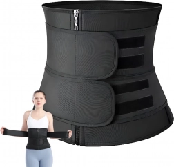 Neopren slankebælte til flad mave og sund rygsøjle