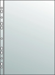 Euroomslag A4 i polypropylen, blank, 80 mikron