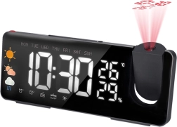 Solight projektionsvækkeur med vejrstation og FM-radio
