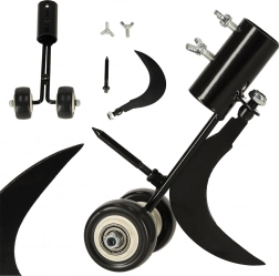 Ukrudtsfjerner til fuger med krog og spids på hjul