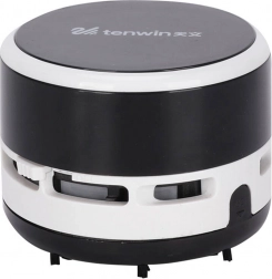 Mini bordstøvsuger TENWIN på batteri (sort)