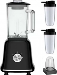 MalTec bordblender 1800 W med glaskande og tilbehør