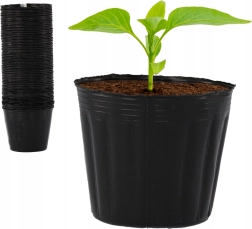 Sæt med 100 potter til forspiring af planter 7,5 × 6,7 cm