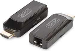Mini HDMI Extender 50 m via kabel Cat.6/7, Full HD, HDCP 1.2, med Audio