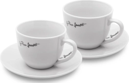 Lamart Kaffe kaffekop i porcelæn med underkop, 2 stk., 300 ml