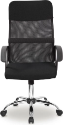 Kontorstol med drejefunktion og sort mesh-ryglæn