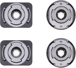 Selvklæbende holdere til DJI OSMO ACTION – sæt med flade og buede