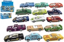 Metal racerbil 6 cm i æske