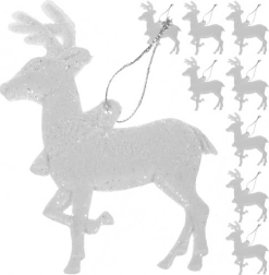 Julepynt - sæt af rensdyr 9 stk.