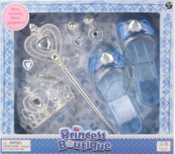 Sæt af tilbehør til prinsesse