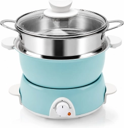 Multifunktionel elektrisk gryde 700 W med non-stick belægning 1,5 l - 1 stk.