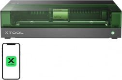 Lasergraver 2 i 1 xTool S1 40W All‑in‑One sæt (sort)