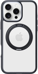 Torras Ostand R Fusion cover til iPhone 16 Pro, sort