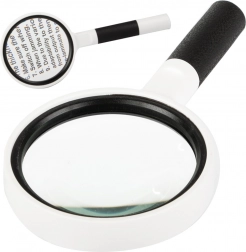 Håndlup til læsning 65 mm, 6× forstørrelse