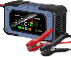 Intelligent Qoltec batterioplader med reparationsfunktion 12V 7A LED 4 tilstande