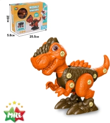 Gør-det-selv-byggesæt - Glad tyrannosaurus