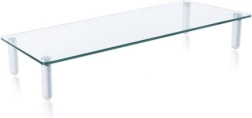 Skærmholder op til 32", hvidt glas