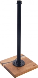 Holder til køkkenrulle i akacietræ og metal River 35 cm