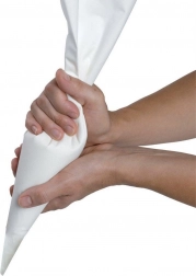 Konditorpose i bomuld 40 cm