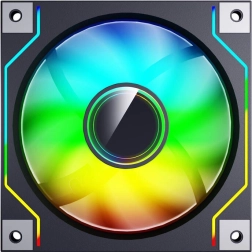 Darkflash computerblæser med ARGB-belysning