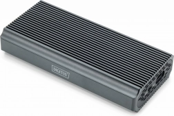 USB 4.0 kabinet type C til M.2 NVMe SSD 40 Gb/s aluminiums, værktøjsfri