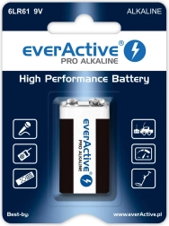 9V EverActive PRO Alkalisk Batteri