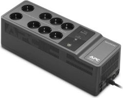 APC Back-UPS 650VA (400 W) med Schuko-stik og USB-opladningsport