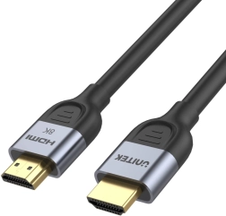 HDMI 2.1-kabel 8K 60Hz, sort, 2 m