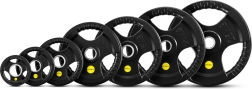 Olympisk gummibelagt vægtskive HMS TOK PRO 2,5 kg