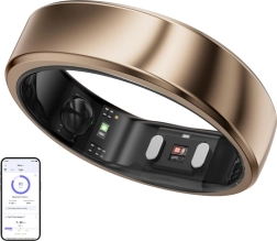 Smart ring RINGCONN Gen 2 Air – guldfarvet, størrelse 13