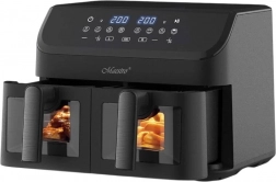 varmluftsfriture med dobbelt skuffe 2×4,5 l 2000 W MAESTRO MR-758