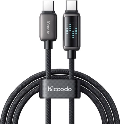 USB-C-kabel Mcdodo med LED-display, 100W, 1,2 m